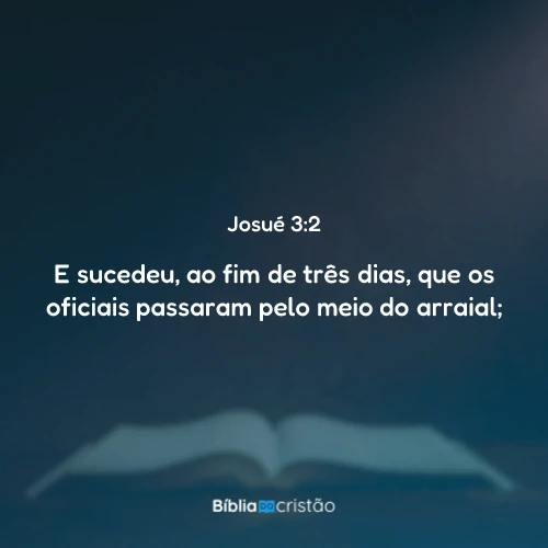 Josué 3:2