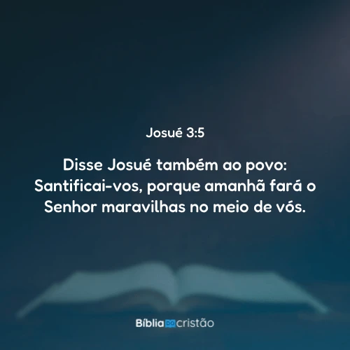 Josué 3:5
