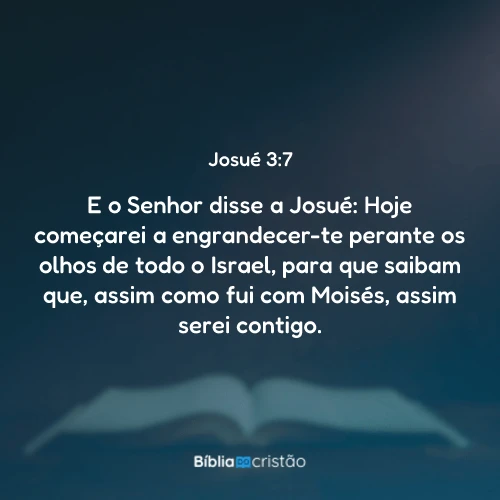 Josué 3:7