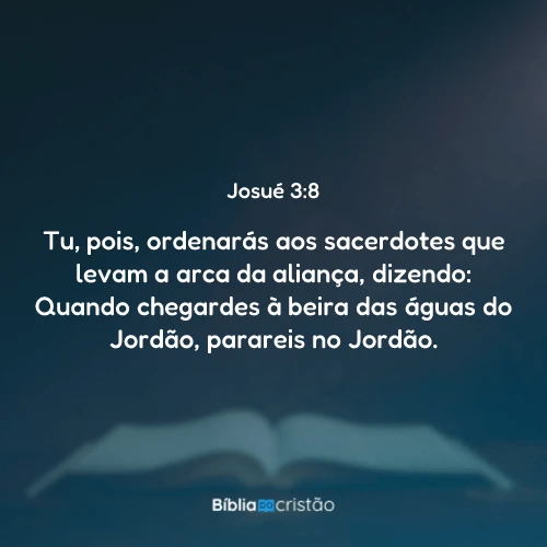 Josué 3:8