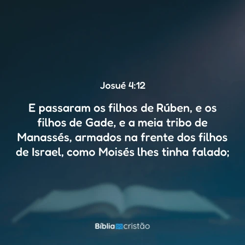 Josué 4:12
