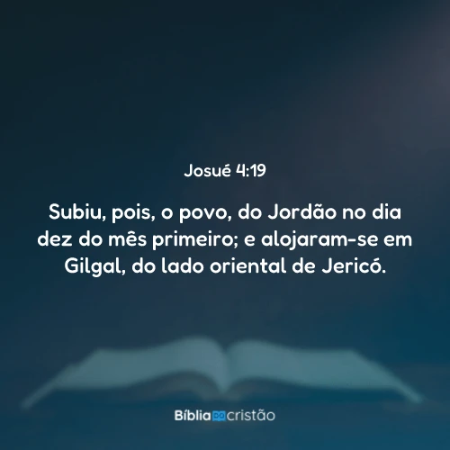 Josué 4:19