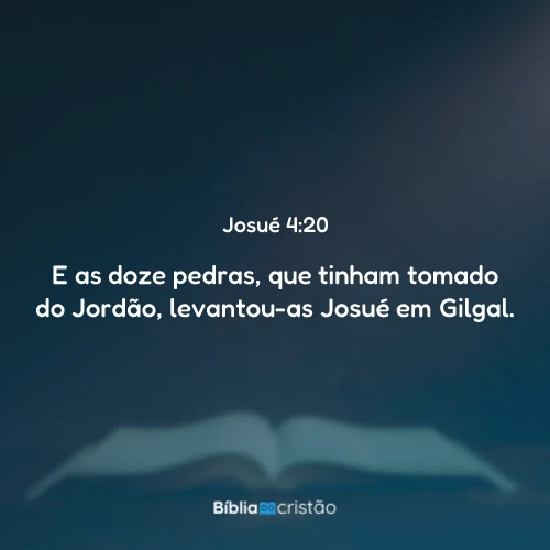 Josué 4:20