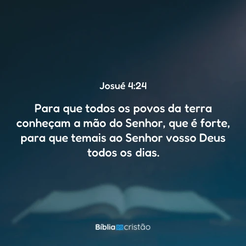Josué 4:24