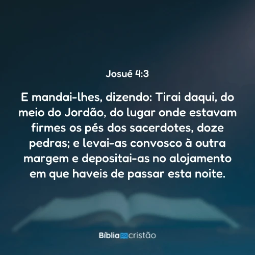 Josué 4:3