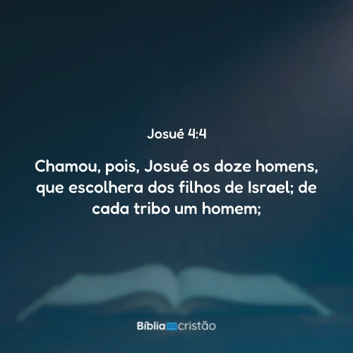 Josué 4:4