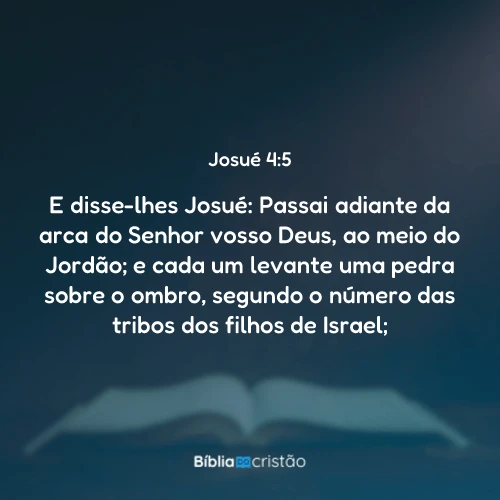 Josué 4:5