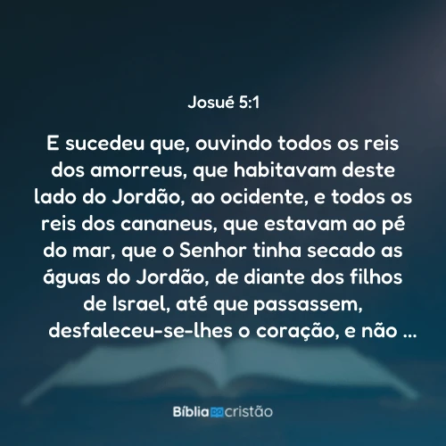 Josué 5:1