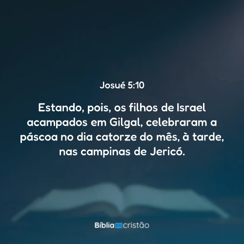 Josué 5:10
