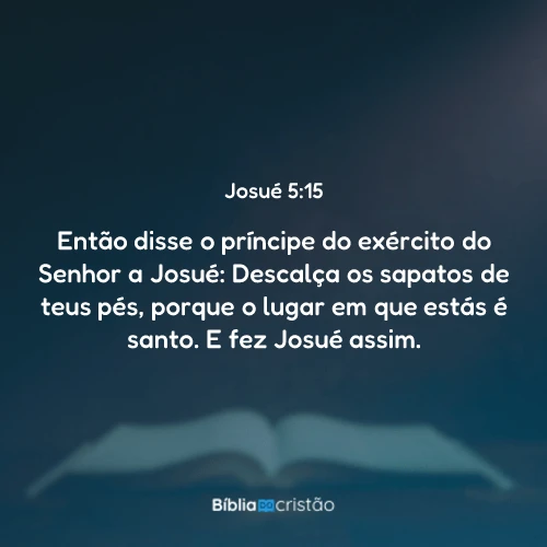 Josué 5:15