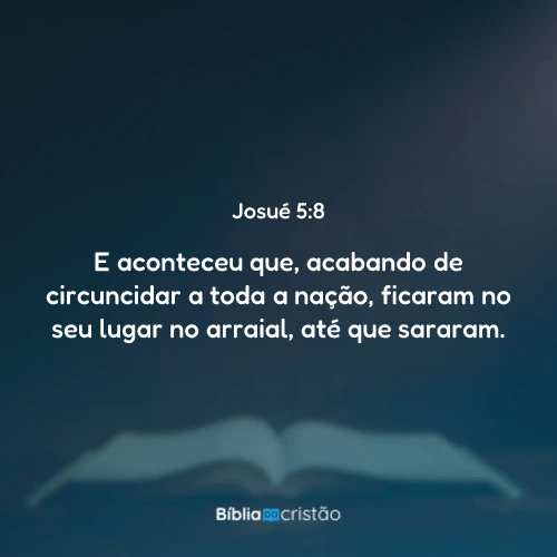 Josué 5:8