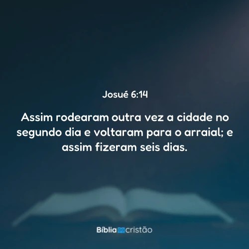 Josué 6:14