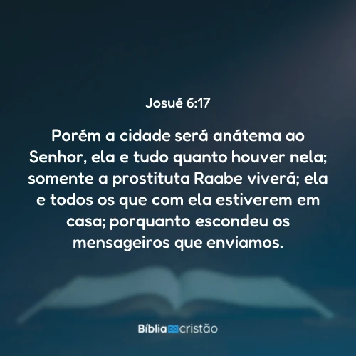 Josué 6:17