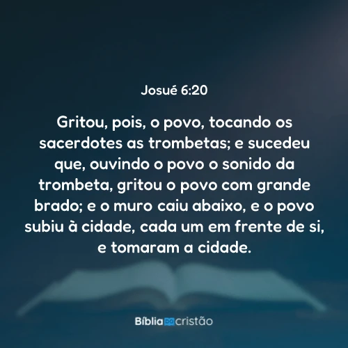Josué 6:20