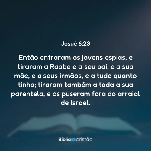 Josué 6:23