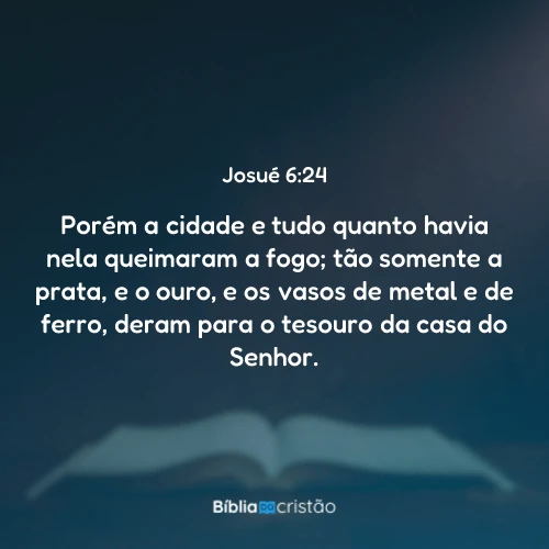Josué 6:24