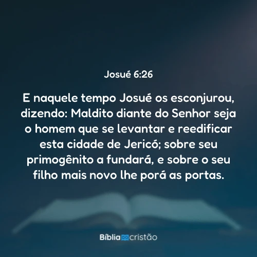 Josué 6:26