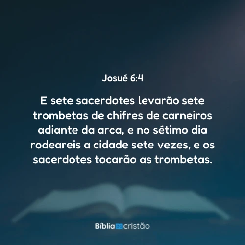 Josué 6:4