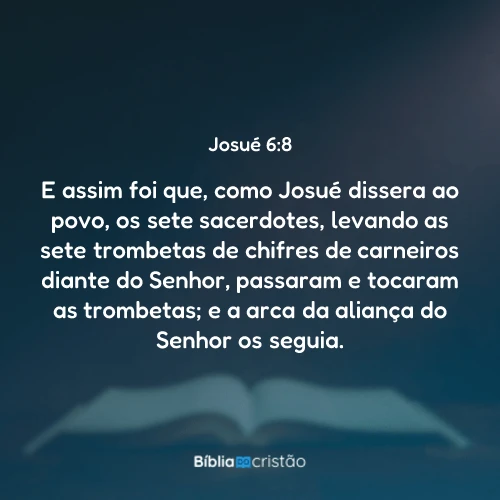 Josué 6:8