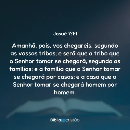 Josué 7:14