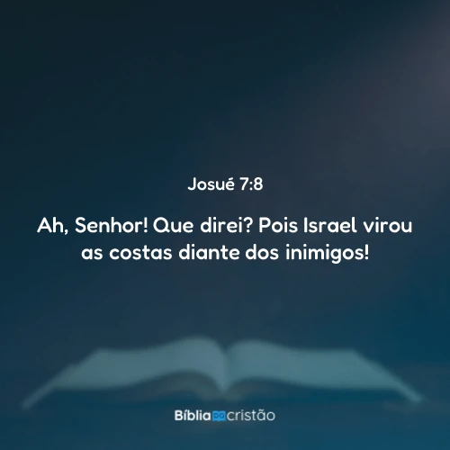 Josué 7:8