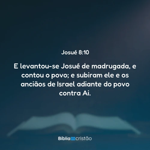 Josué 8:10