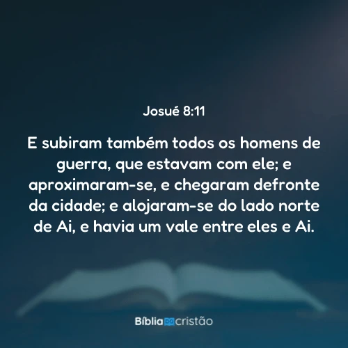 Josué 8:11