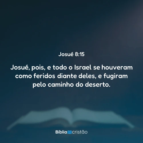 Josué 8:15