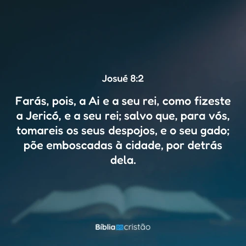 Josué 8:2
