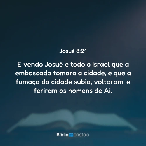Josué 8:21