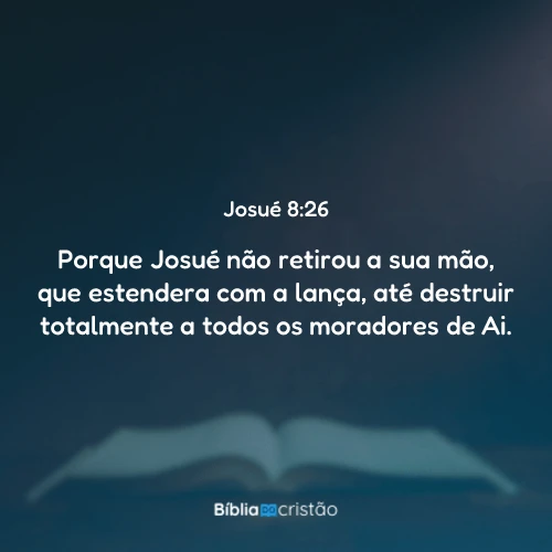 Josué 8:26
