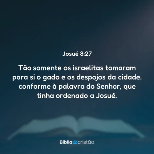 Josué 8:27
