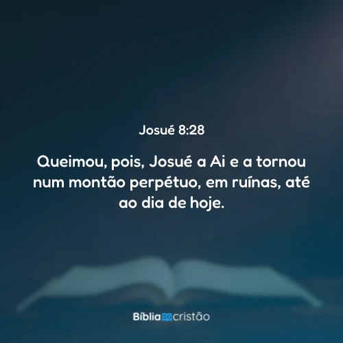 Josué 8:28