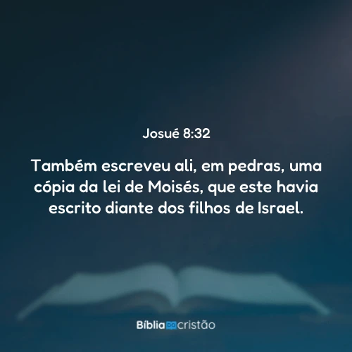 Josué 8:32