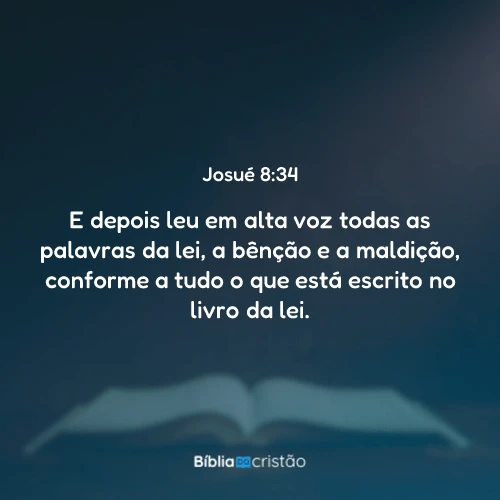 Josué 8:34