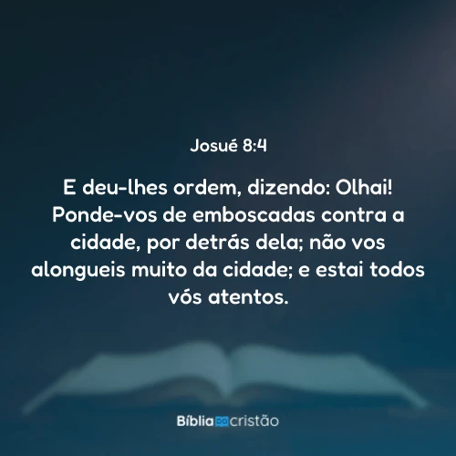 Josué 8:4