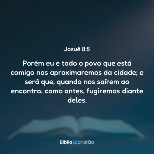 Josué 8:5