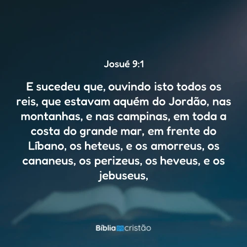 Josué 9:1