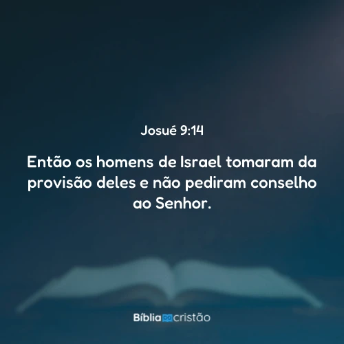 Josué 9:14