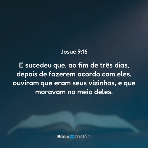 Josué 9:16