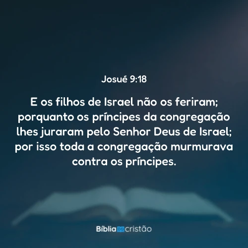 Josué 9:18