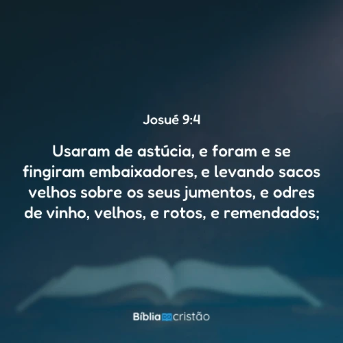 Josué 9:4