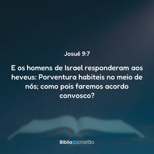 Josué 9:7