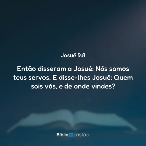 Josué 9:8