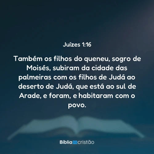 Juízes 1:16