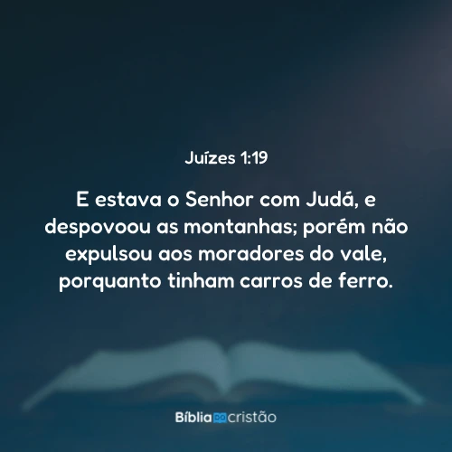 Juízes 1:19