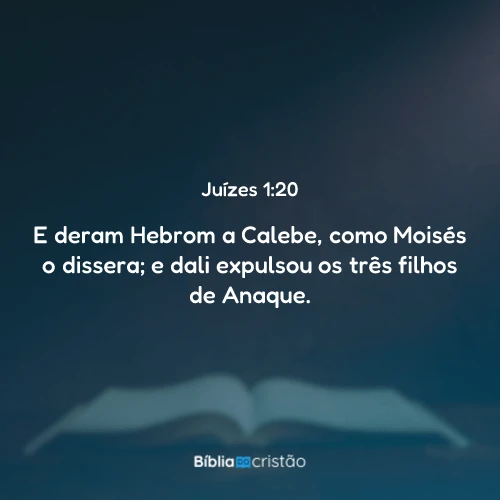 Juízes 1:20
