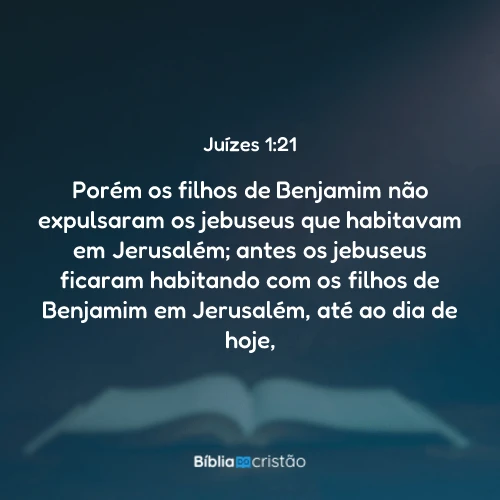 Juízes 1:21