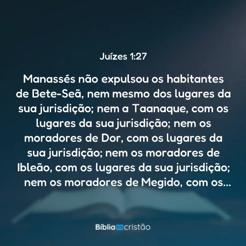 Juízes 1:27