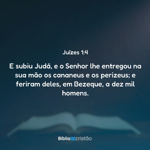 Juízes 1:4
